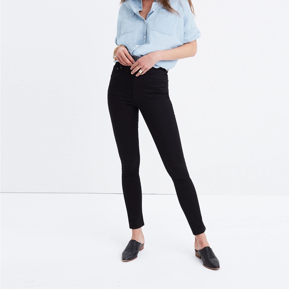 Madewell Black Skinny Jeans